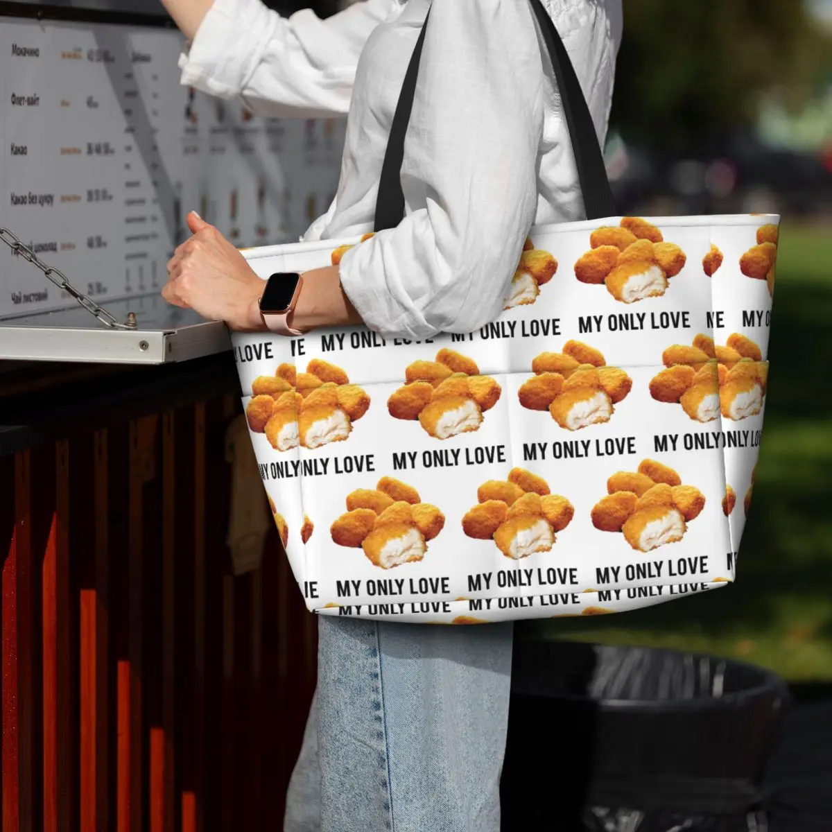 Fitness Yoga Only For Women - Chicken Nuggets My Only Love Strandtas