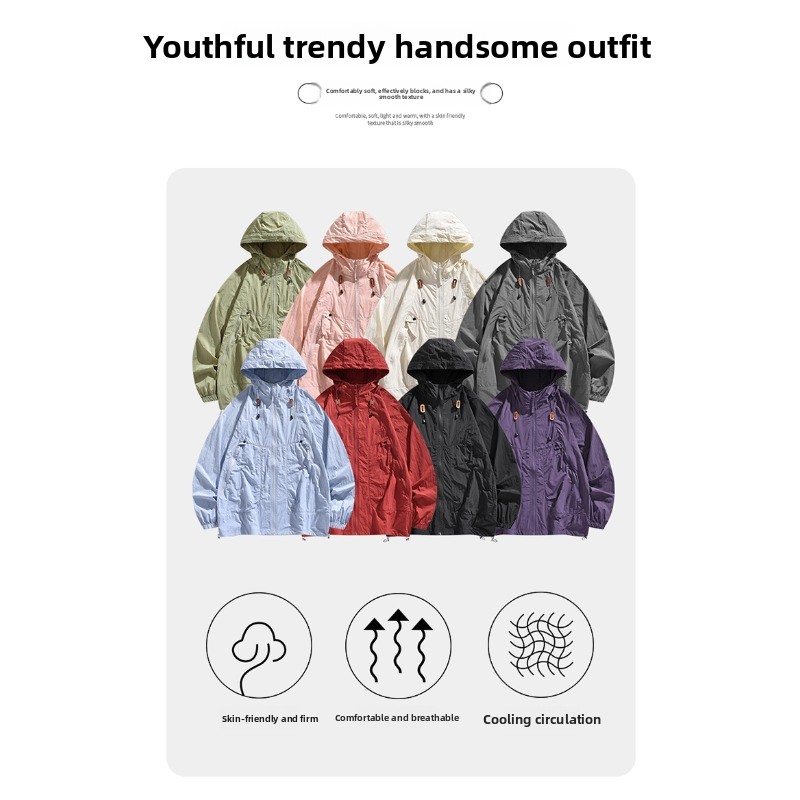 Yoga Fitness Jacket - Outdoor hardlopen Fitness IJszijde Sneldrogend Zonwerende