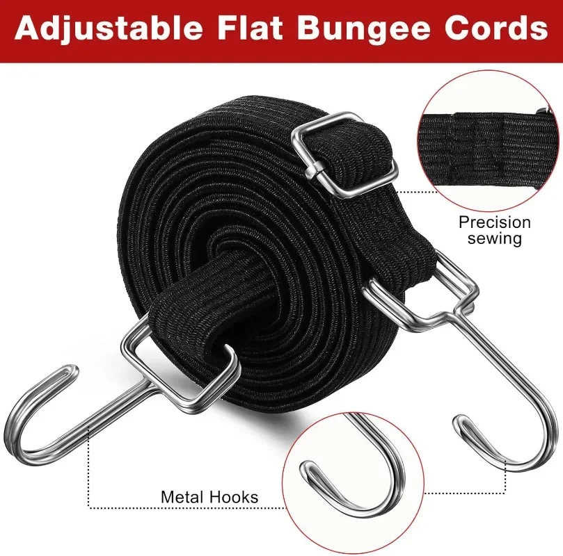 Jump Rope - 1/2 meter verstelbare rubberen touwhaak, robuuste