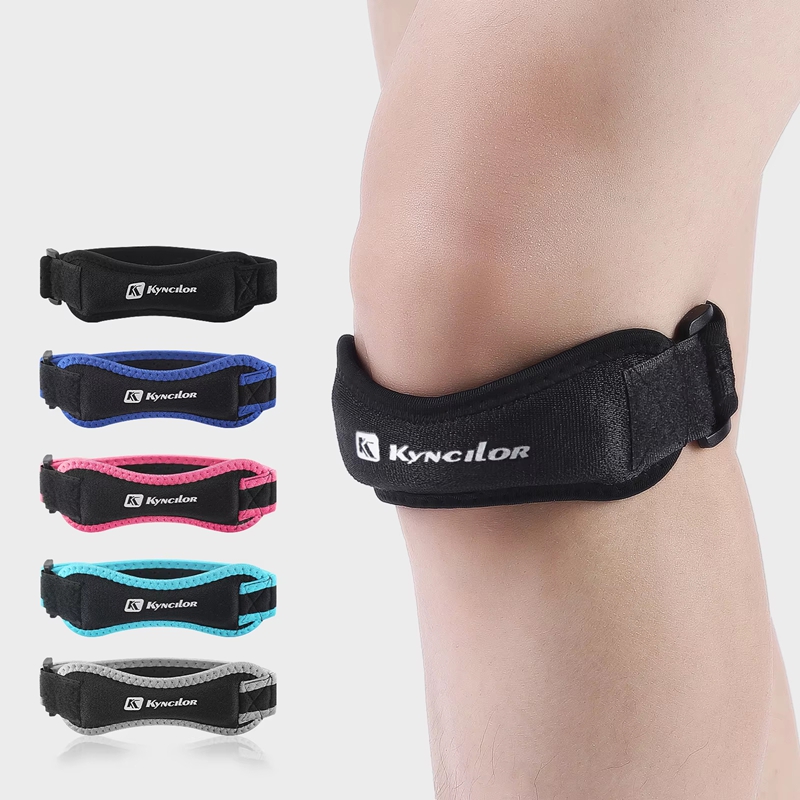 Knee Sleeve Compression - Outdoor sport kniebeschermers kniebandage met patellapeesondersteuning,