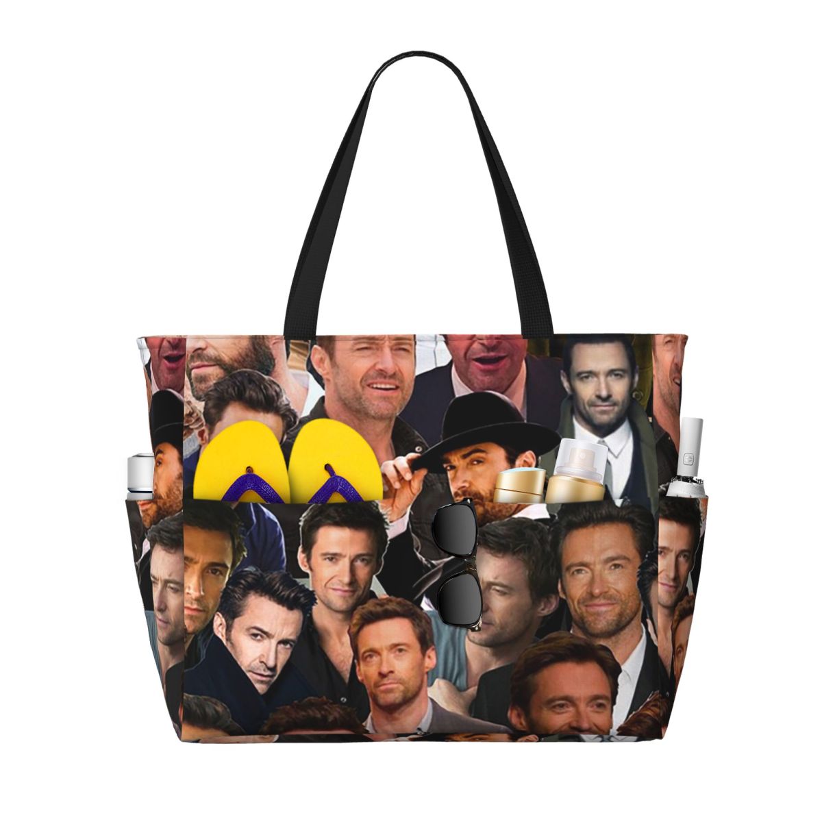 Yoga Fitness Gym Photos - Hugh Jackman Fotocollage Strandtas Sport Gym