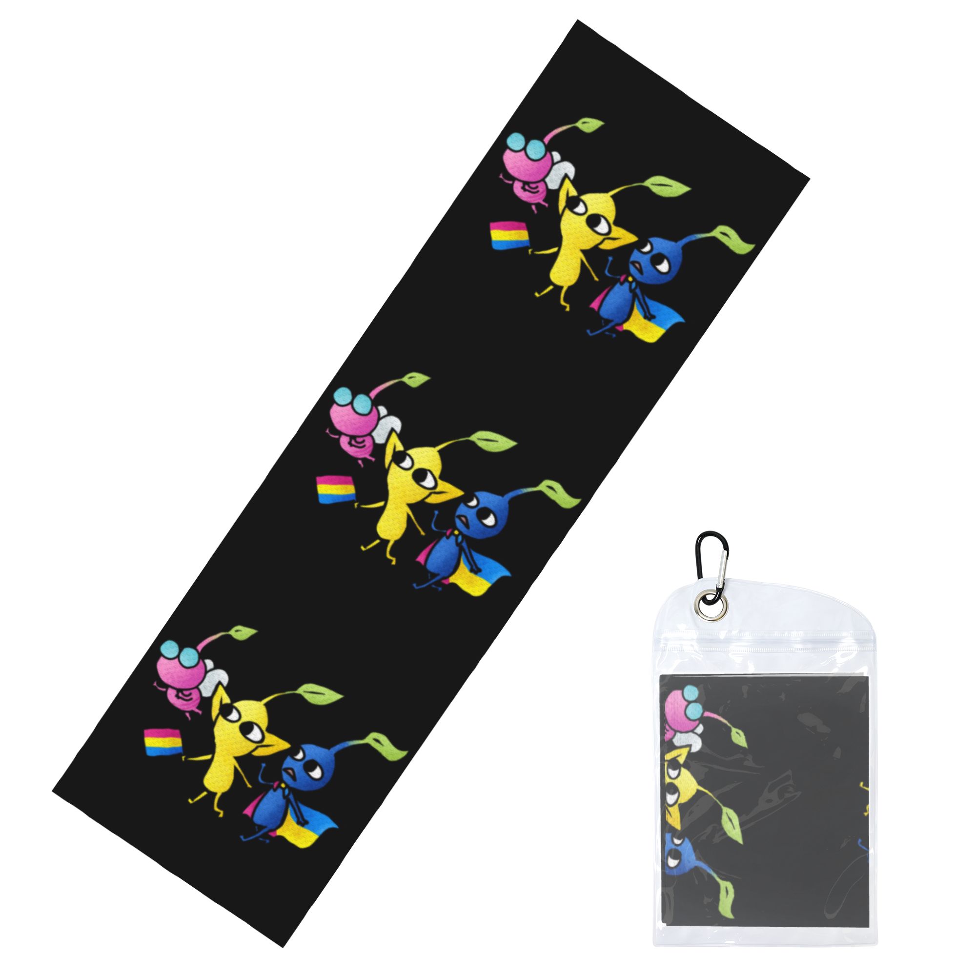 Yoga Fitness Video - Strategie Videogames Pikmin Koude oefenhanddoek Cartoon