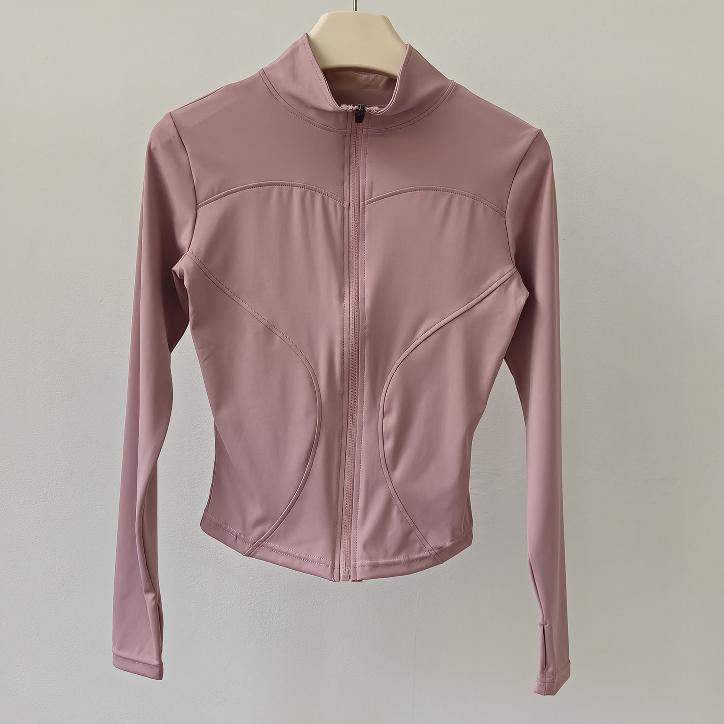 Yoga Fitness Jacket - Yoga-jas Dames Nauwsluitend Sneldrogend Sport Slim