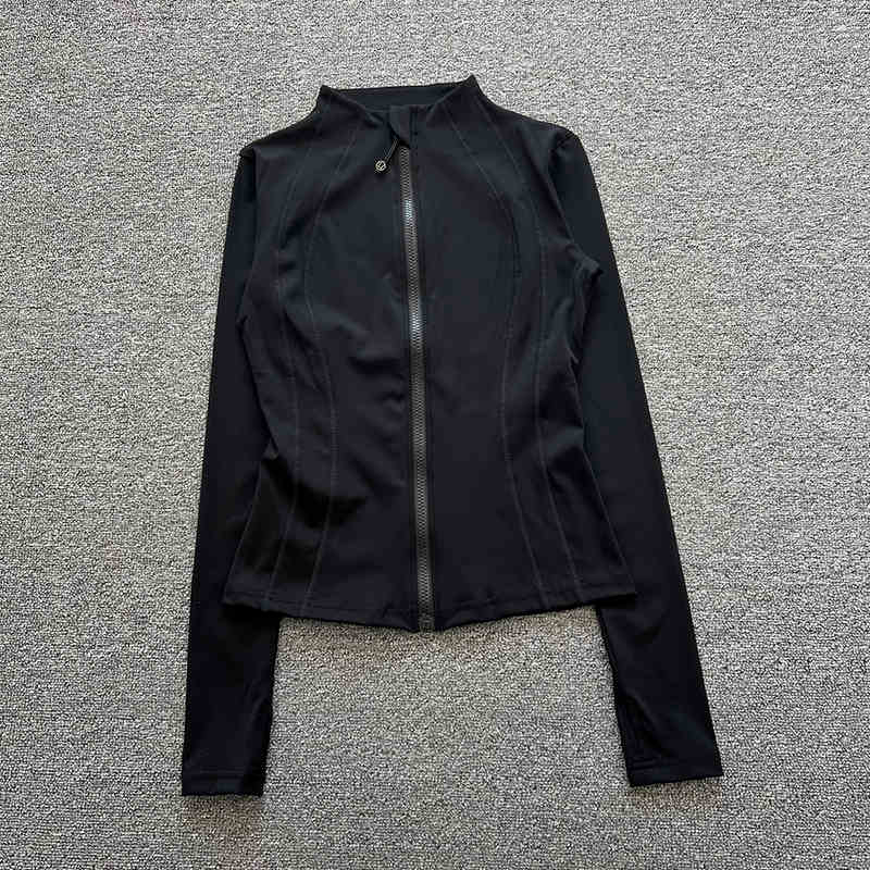 Yoga Fitness Jacket - Sportpak met opstaande kraag en ritssluiting,