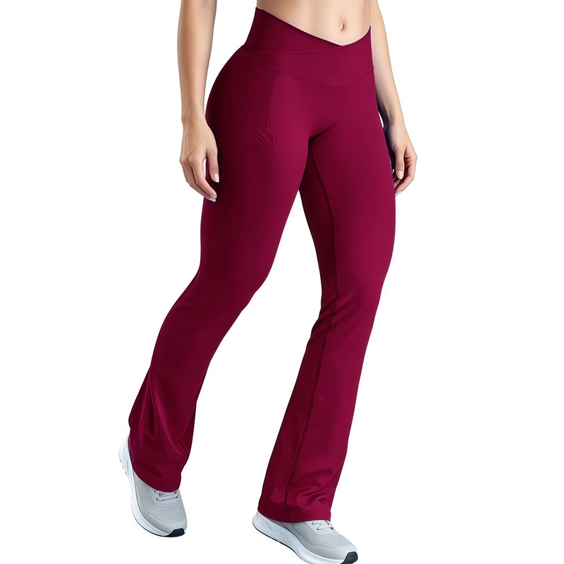 Yoga Fitness Leggings - HISTELLO Vision Flare Sportlegging Dames Cross