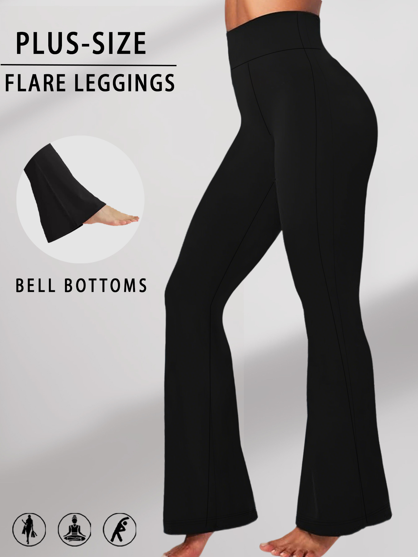 Plus size dames superzachte wi - Yoga Fitness Leggings recensie en prijs