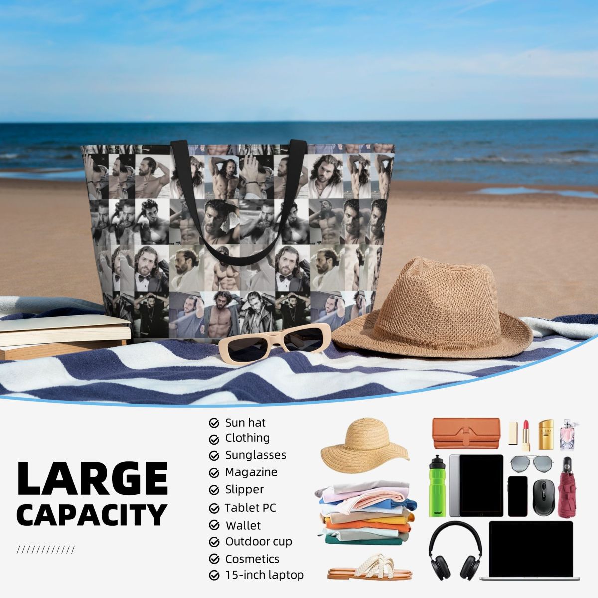 Actor Can Yaman Photo Beach To - Yoga Fitness Gym Photos recensie en prijs