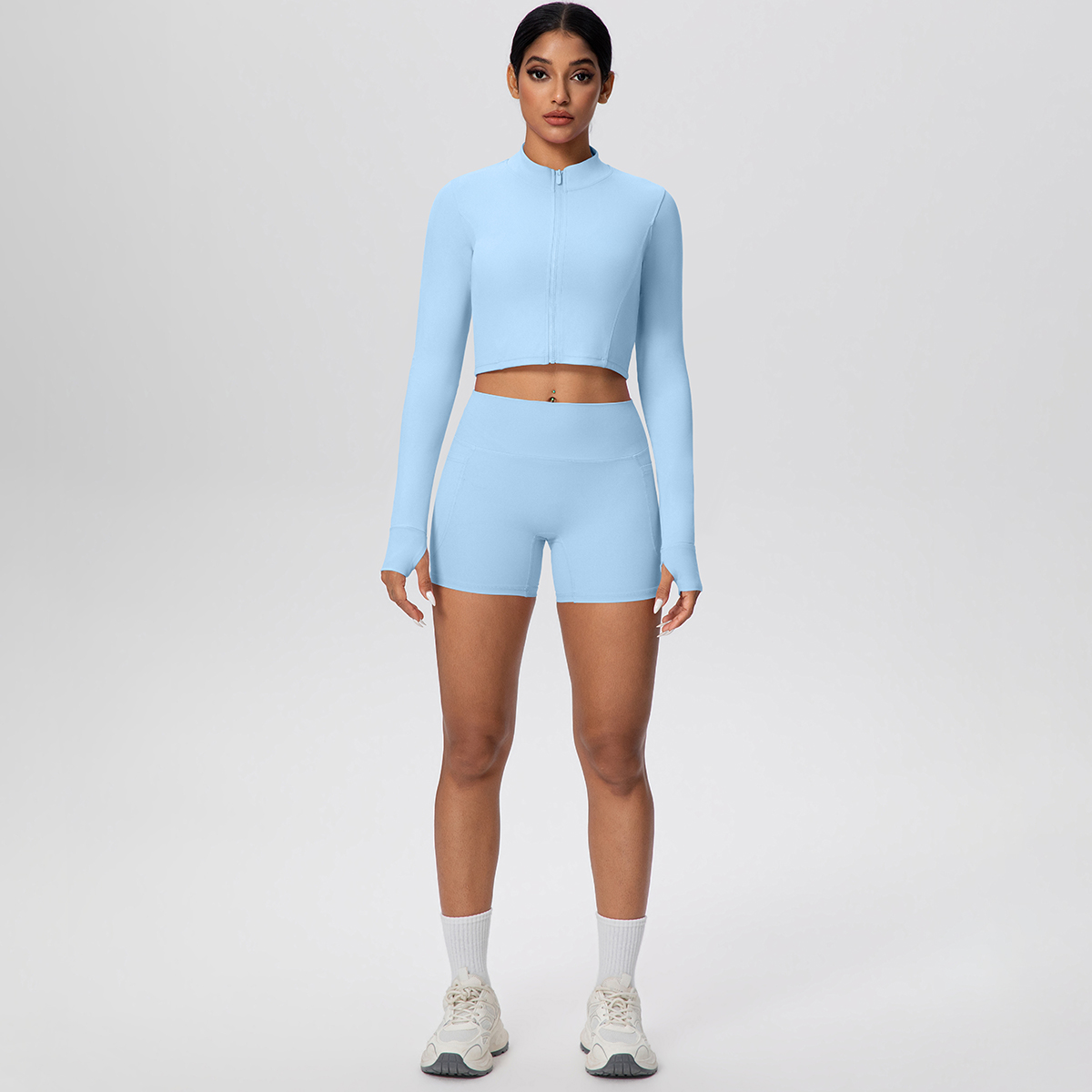 Hamidou 2-delige yogaset voor  - Yoga Fitness Logo Design recensie en prijs