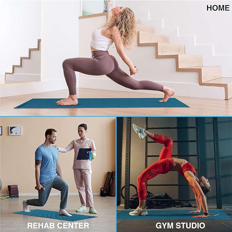 Op maat gemaakte TPE antislip  - Yoga Fitness Logo Design recensie en prijs