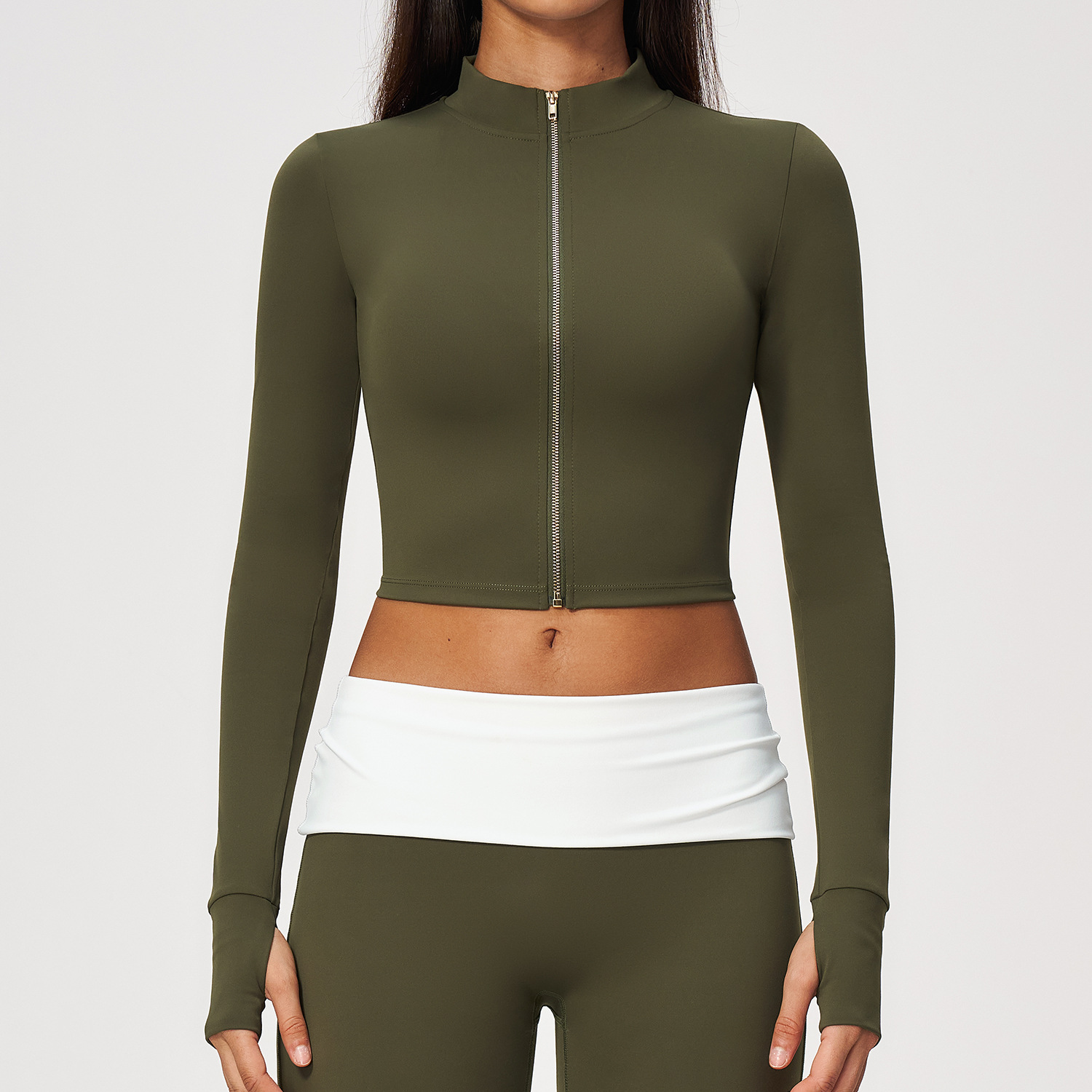 Yogajas met lange mouwen, clou - Yoga Fitness Jacket recensie en prijs