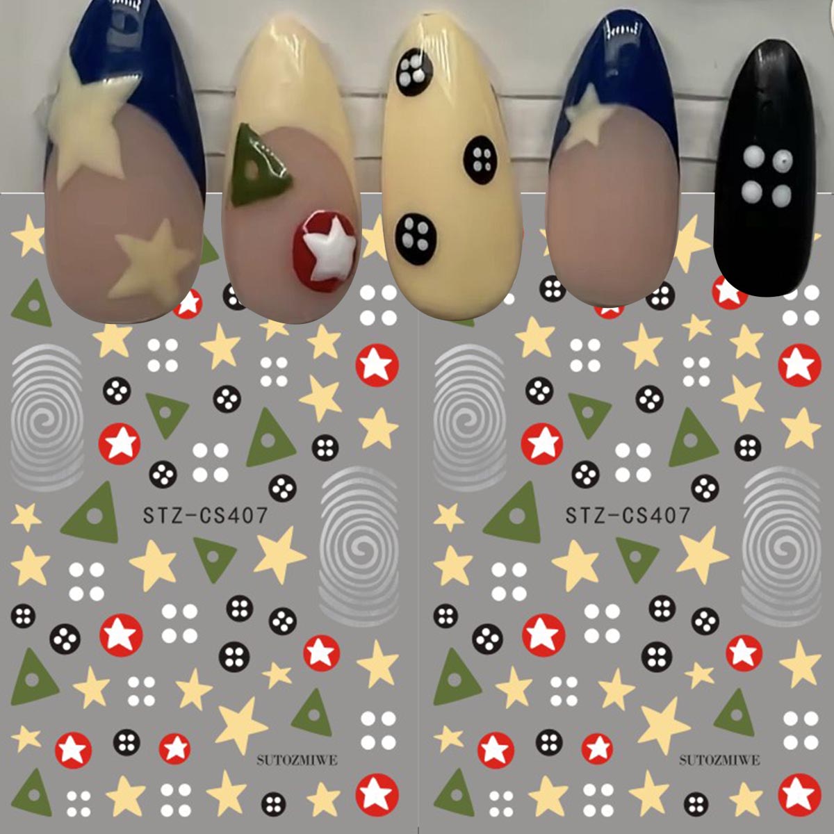 2 stks Y2K Retro Coraline Nail - Core Slider recensie en prijs