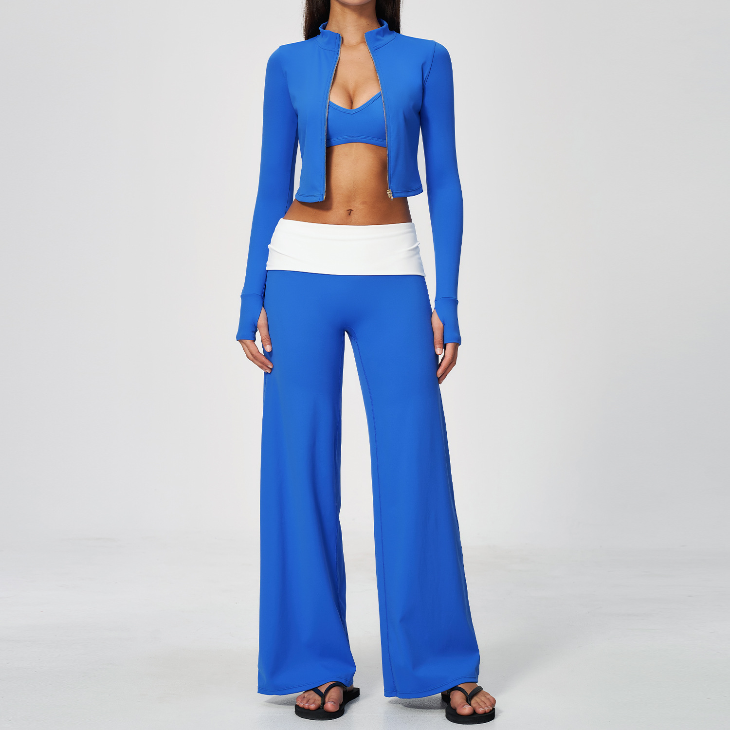 Dames 3-delige yogaset, gymkle - Yoga Fitness Jacket recensie en prijs