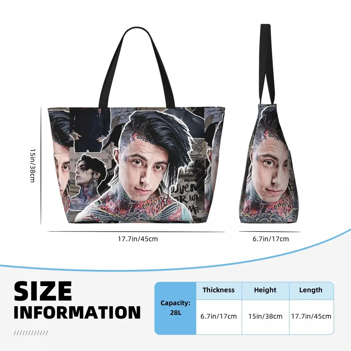 Ronnie Radke Fotocollage Hoge  - Yoga Fitness Gym Photos recensie en prijs