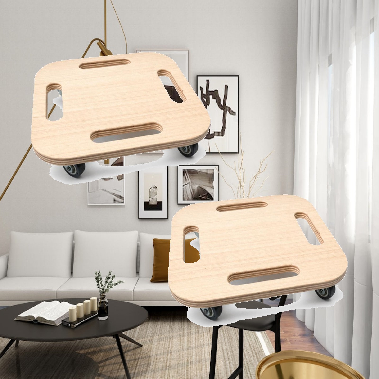 2 stuks houten schuifschijven  - Core Slider recensie en prijs
