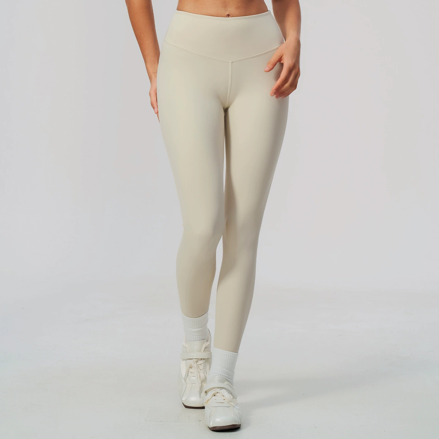 Effenkleurige yogabroek voor d - Yoga Fitness Leggings recensie en prijs