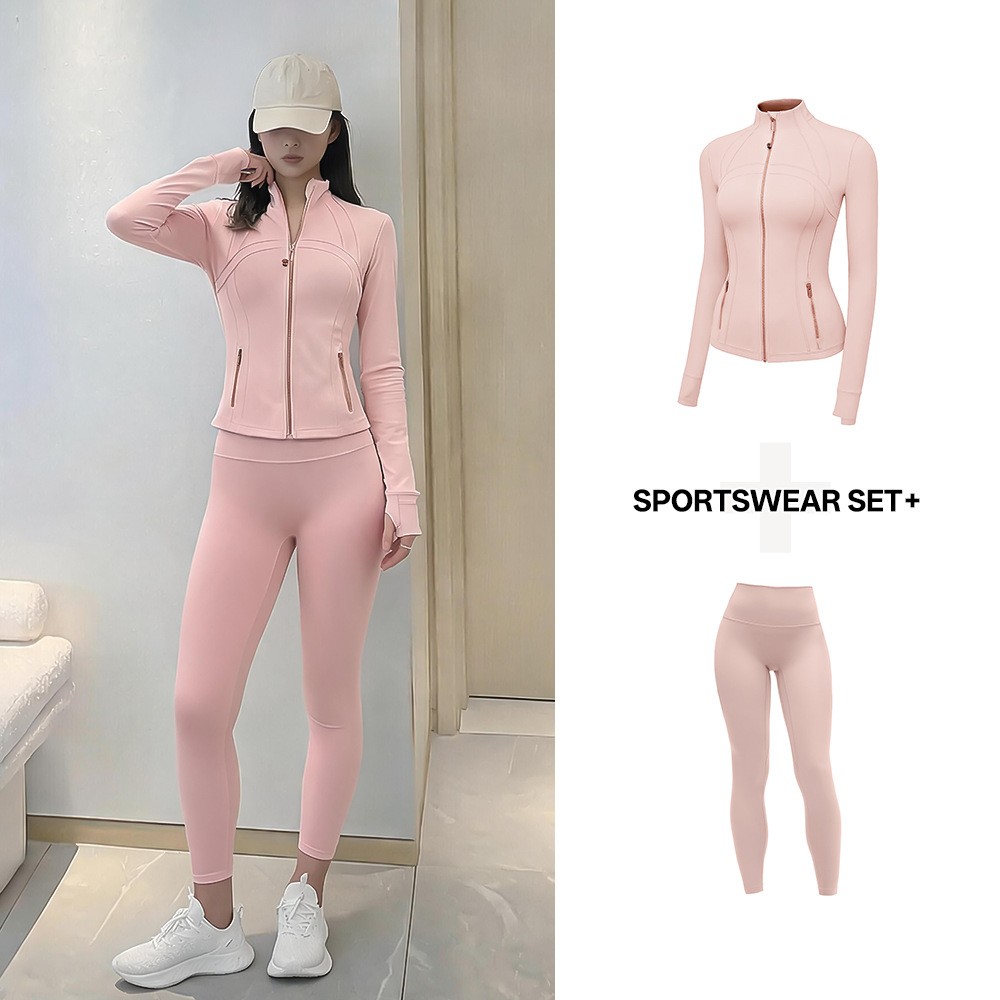 Yogaset voor dames met opstaan - Yoga Fitness Jacket recensie en prijs