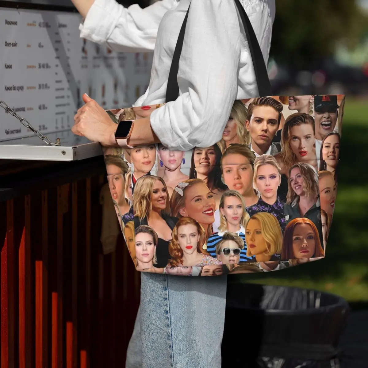 Scarlett Johansson Fotocollage - Yoga Fitness Gym Photos recensie en prijs