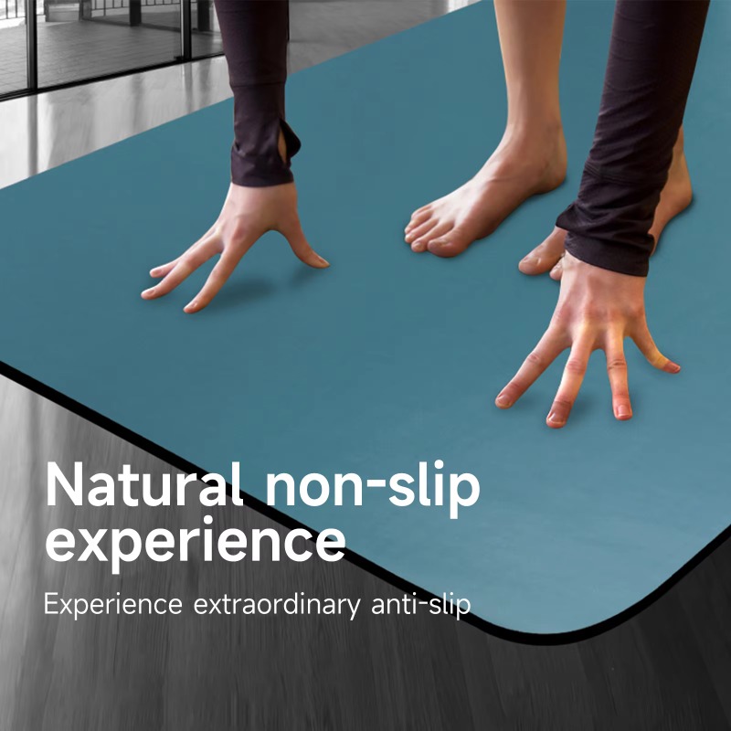 Dubbelzijdige antislip yogamat - Yoga Fitness Logo Design recensie en prijs
