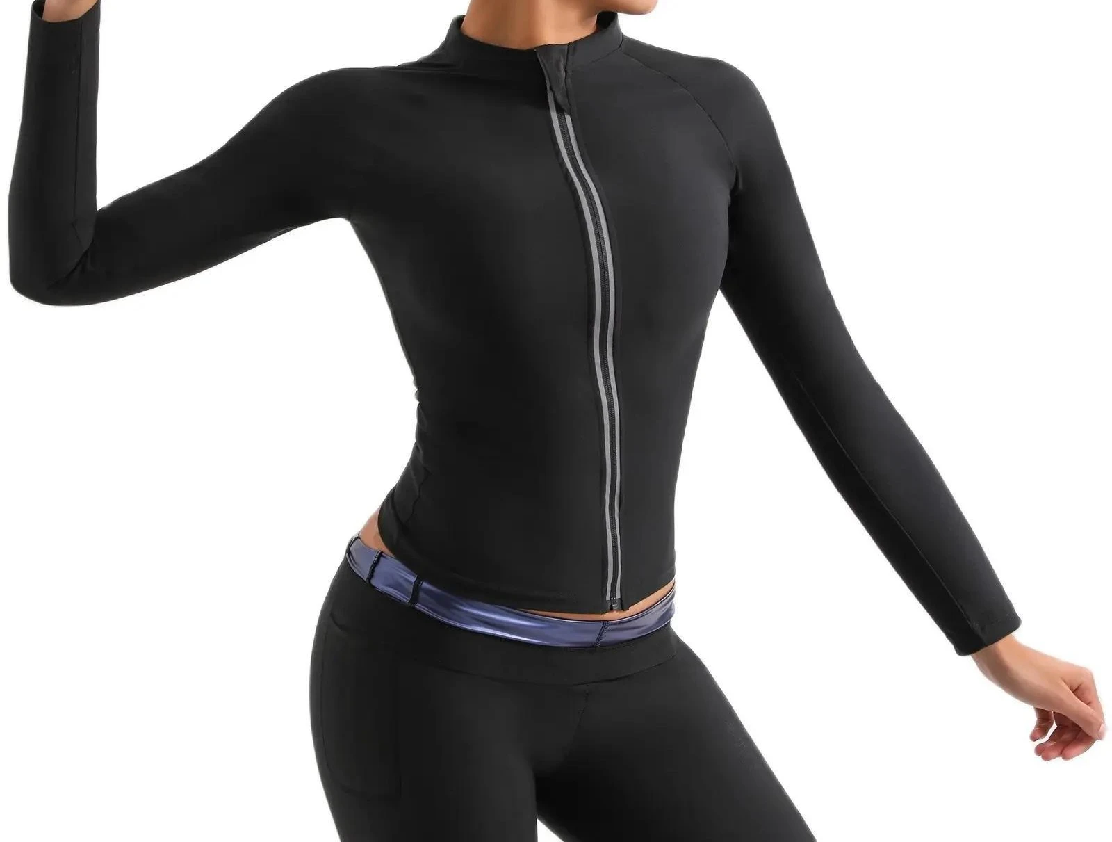 Zweetkleding, fitnesskleding v - Yoga Fitness Jacket recensie en prijs